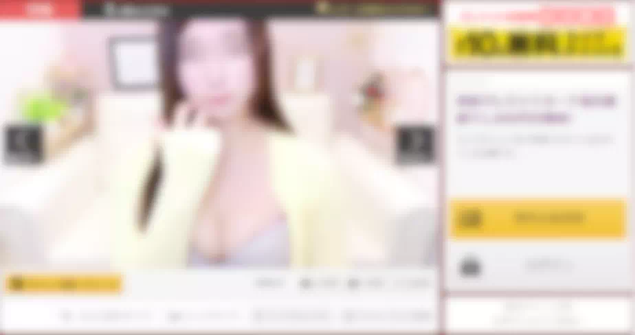 FANZAライブチャットのチャット画面