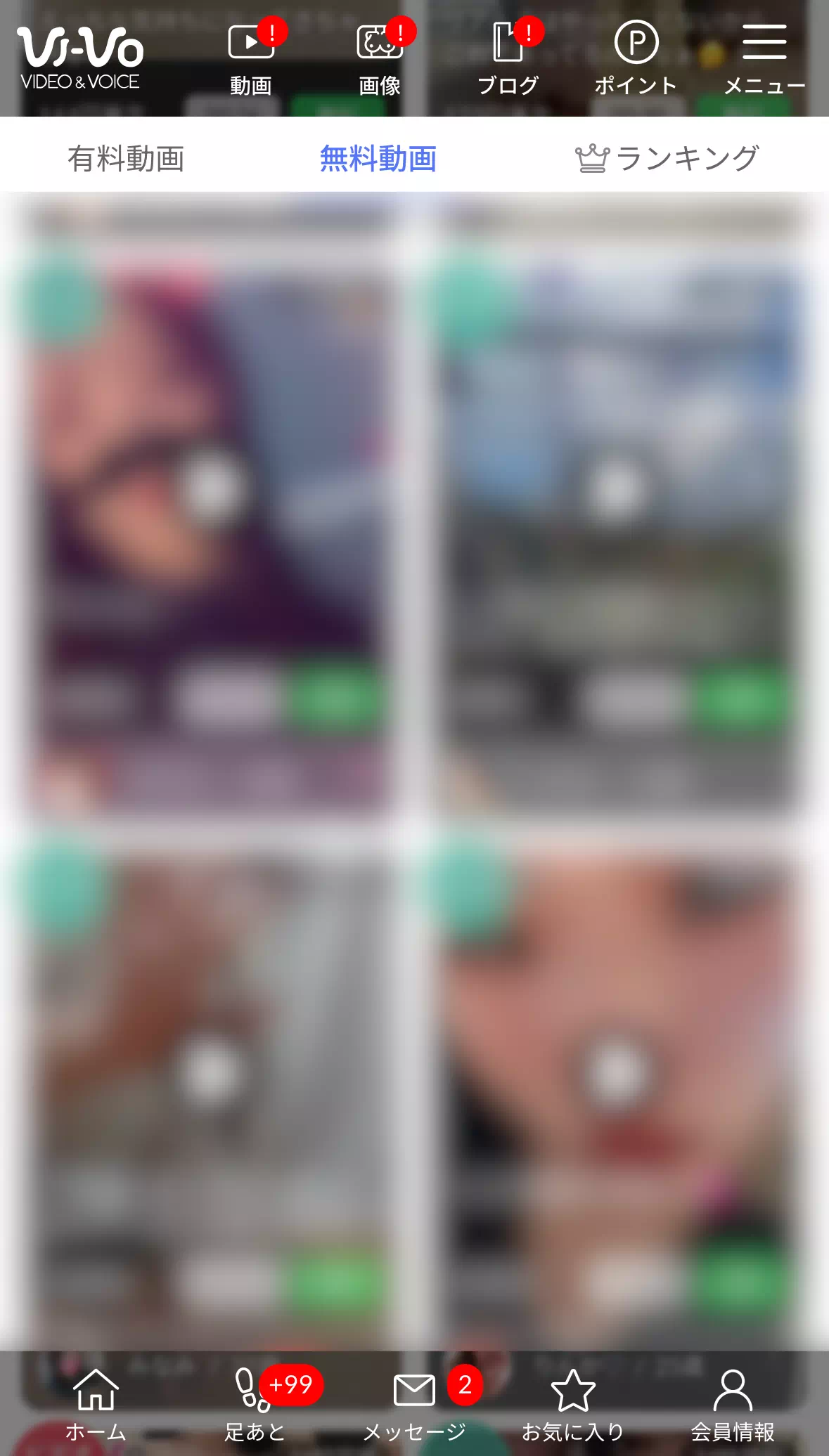 VI-VOのプロフィールに掲載されている画像・同kがコンテンツ